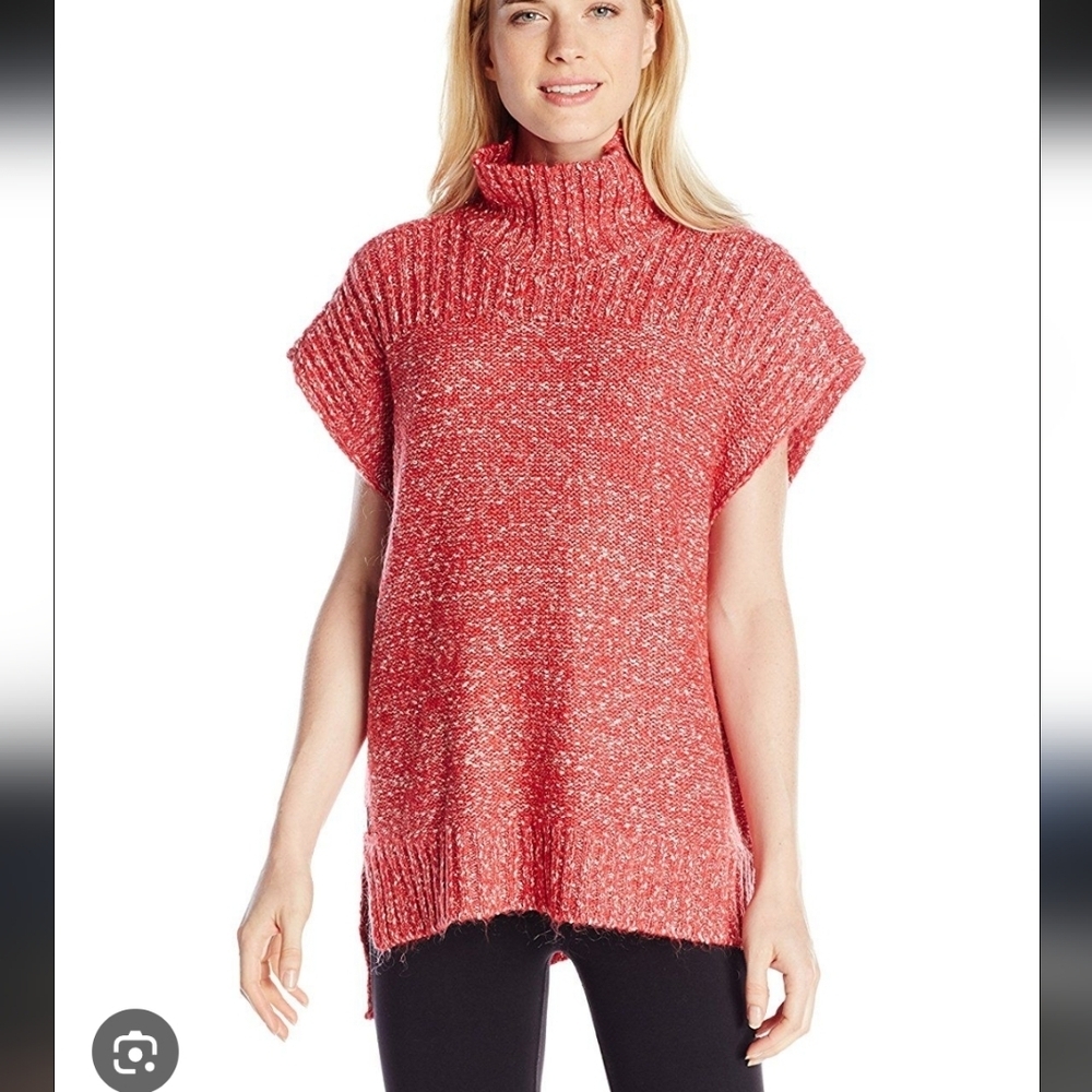 Lole Dark Pink Taraje Tunic Length Sweater